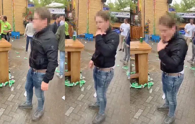 Feestje nog niet afgelopen, dus vinger in de keel en door