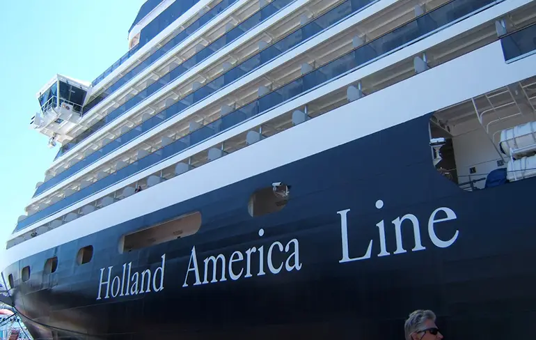 Fenomenaal mooi uitzicht na upgrade kamer op Holland America Cruise