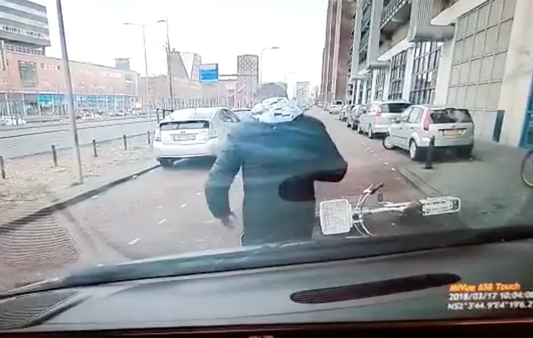 Fietser uit Den Haag kan groot acteur worden in Hollywood