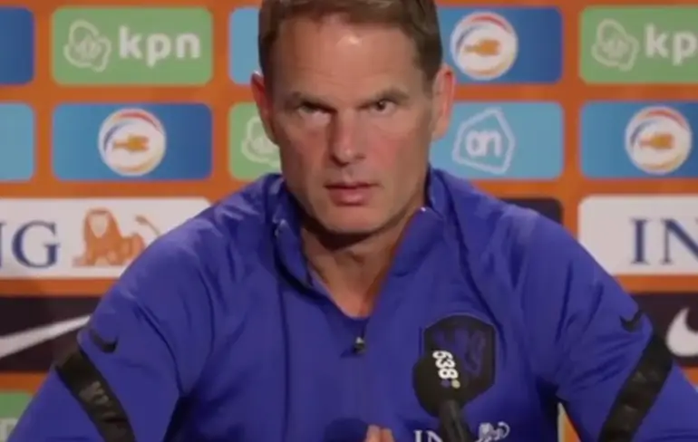 Frank de Boer: Dag vriendjes, dag vriendinnetjes!