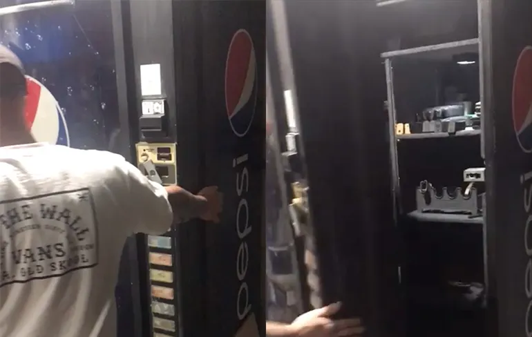 Frisdrankautomaat is toch niet helemaal wat het lijkt