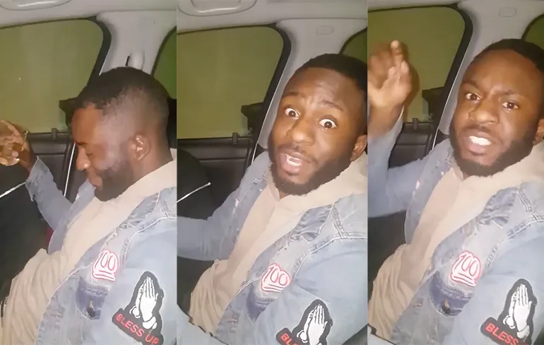 Gast brandt zijn ex af in freestyle rap