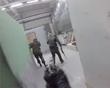 Gast in Beastmode tijdens spelletje Airsoft