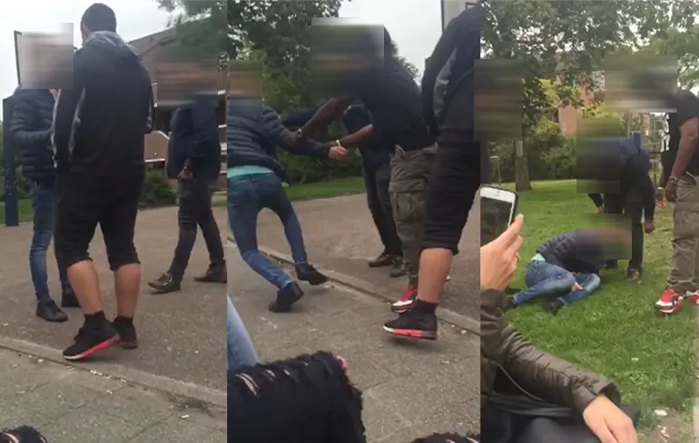 Gast in Purmerend wordt duidelijk gemaakt dat hij moet pinnen!