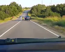 Gast op scootertje is beetje erg levensmoe