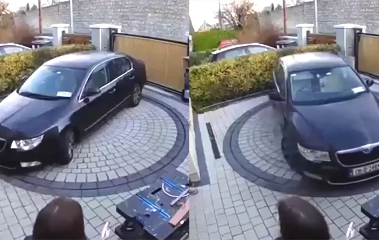 Geen gedoe, gewoon een draaischijf voor makkelijk uitrijden