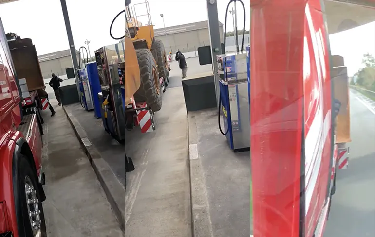 Gelukszoekers geloven niet dat Engelse chauffeur naar Nederland gaat