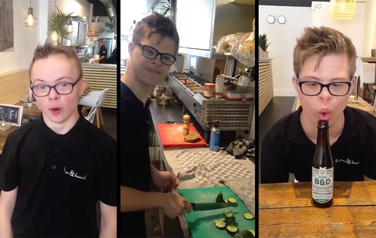 Geweldige cover van Shape of You van Brownies & downieS Zwolle.