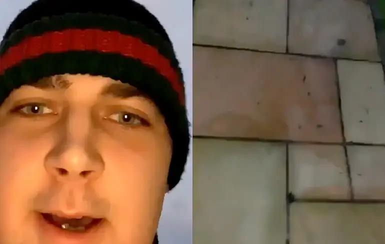 Gewoon iemand die vraagt hoe laat het is, maar wait for it...