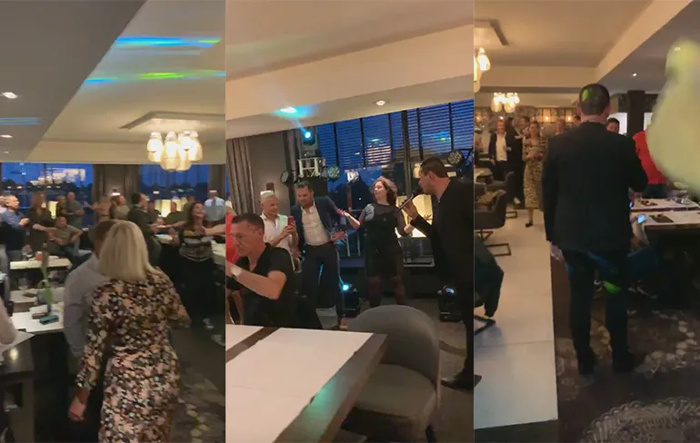 Gezellig feestje bij Van der Valk in Tiel...