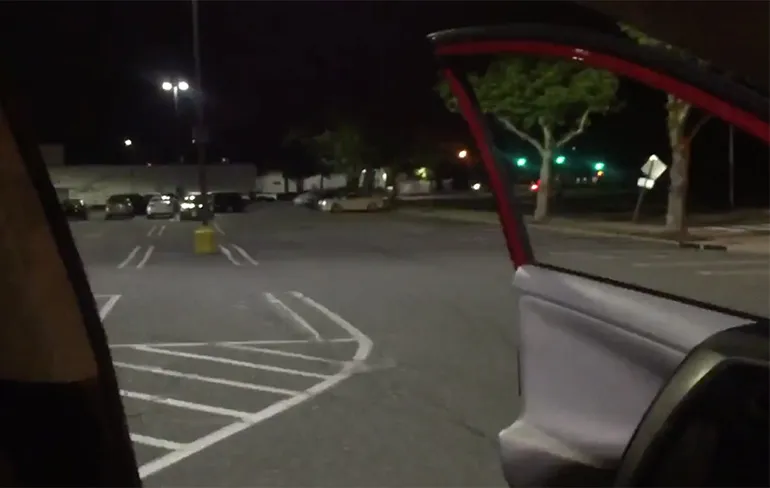 Ghost Riding met behulp van je achteruit camera