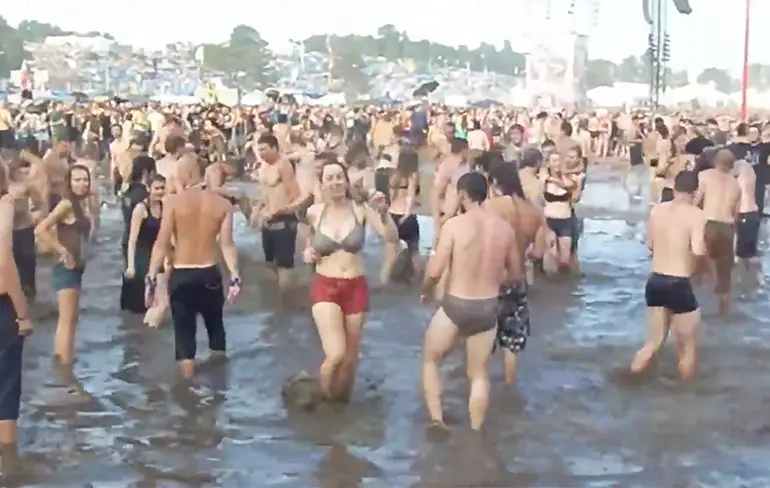 Gollem bestaat echt en was op het Poolse Woodstock Festival