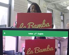 Google Translate doet La Bamba