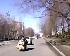 Gouden motorrijder Moskou is niet meer...