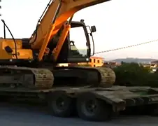 Graafmachine gebruiken als brandstof op is...
