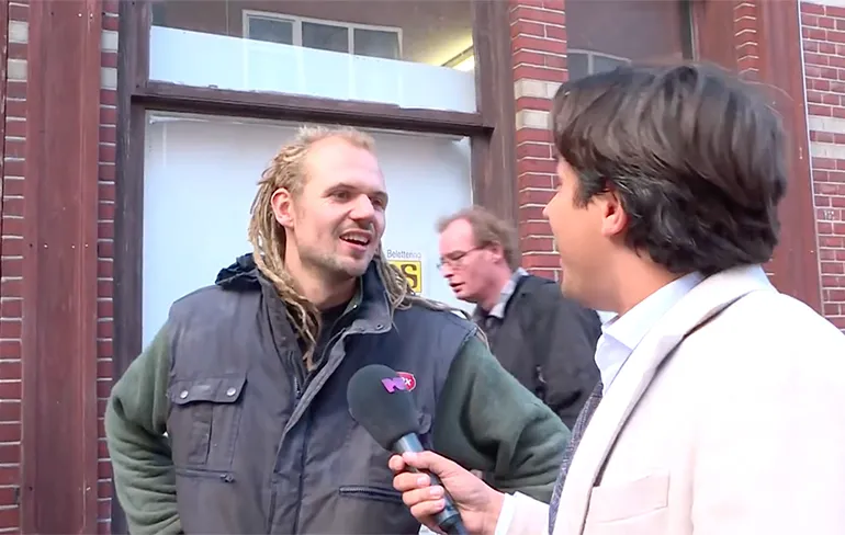 Groningse krakers zijn een klein beetje agressief
