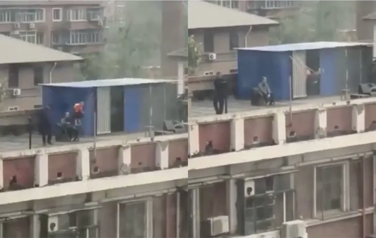 Grote kans dat dit een Kosmonaut in opleiding is