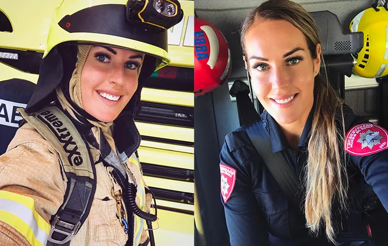 Gunn Narten, de knapste brandweervrouw van Noorwegen?