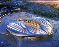 Ha! Het nieuwe WK-stadion lijkt verdacht veel op een vagina