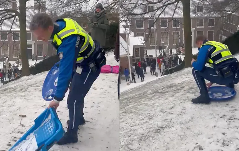 Handhaving Leiden laat zien hoe je van de berg af gaat