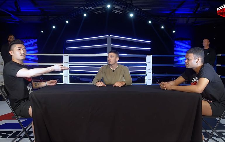 Hanwe en Joey Craig krijgen ruzie bij Face Off Boxing Influencers