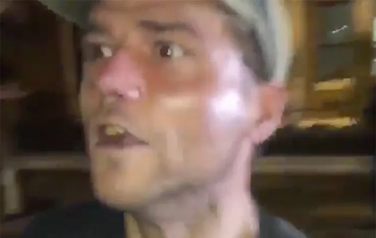 Hart van gast klopt letterlijk buiten zijn borstkas