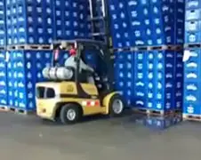 Heftruckchauffeur is zeker geen bierdrinker?
