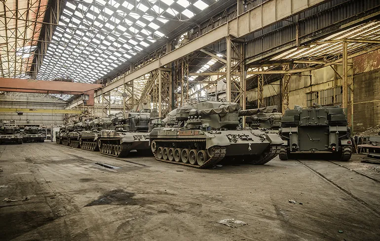 Hele brute foto's van Militaire objecten die Bob Thissen heeft bezocht