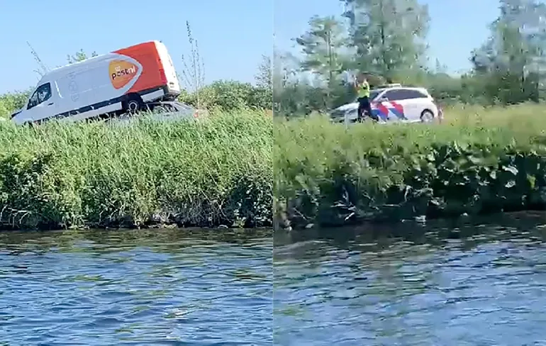 Het is gewoon knap wat PostNL chauffeur voor elkaar heeft gekregen