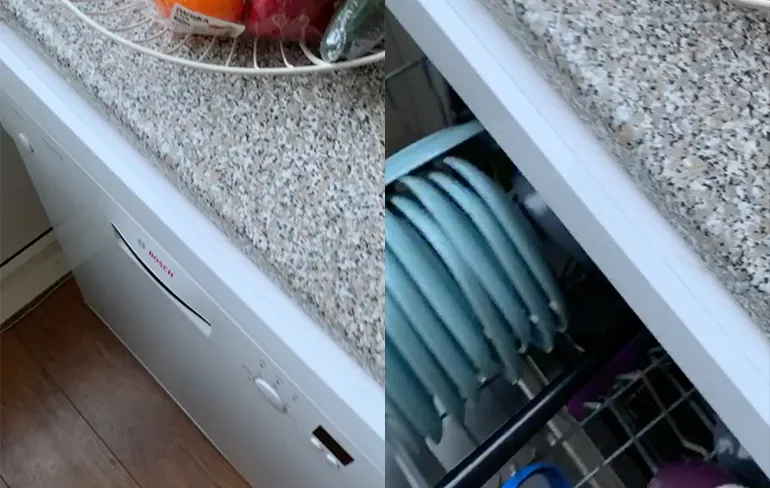 Het nadeel van een vaatwasser...