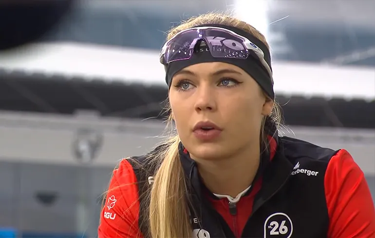 Het weekend van Jutta Leerdam waar ze naast de mooiste ook de snelste werd