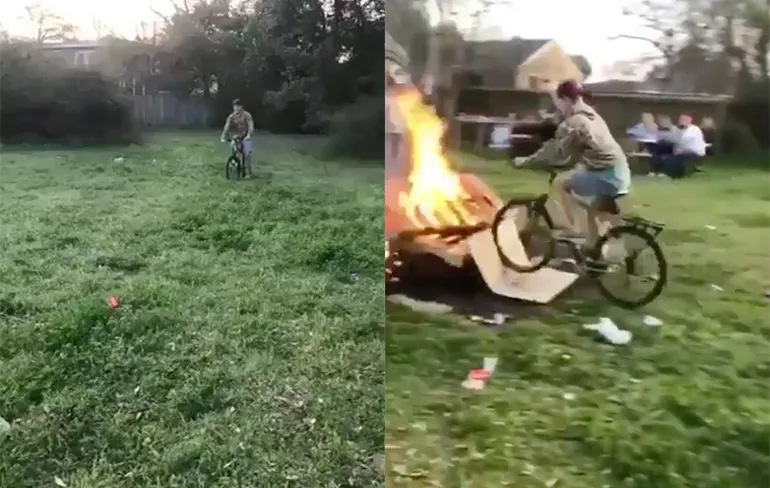 Hey Timmy, hoe kom je aan die verschroeide lok haar op je hoofd?