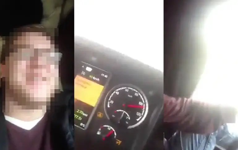 Hey Tinus, pootje op het dashboard, gangetje, lekker hoor