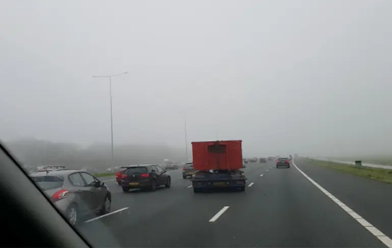 Hey vrachtwagenchauffeur, ben je iets verloren?