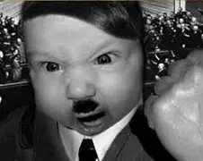 Massaal Hitlergroet tijdens fotomoment Fata Morgana Efteling