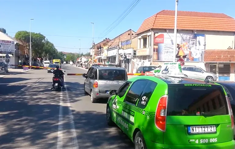 Hogesnelheidstrein Servië is echt heel erg snel!