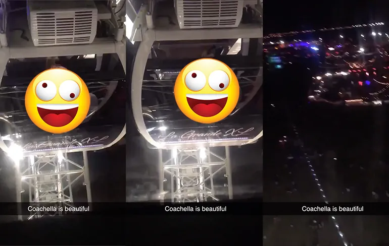 Hoppa, reuzenrad op Coachella kan bij dit koppel ook van de lijst af