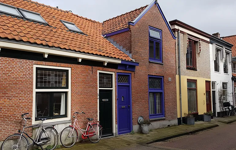 Huis met makkelijk schoon te maken badkamer voor Dexter in de dop?