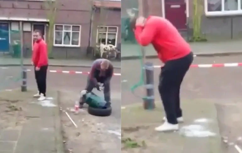 Iemand in Almelo kan de komende paar weken niet zitten