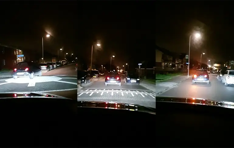 Iemand in dorpje Langeraar is duidelijk niet de Bob, maar rijdt toch