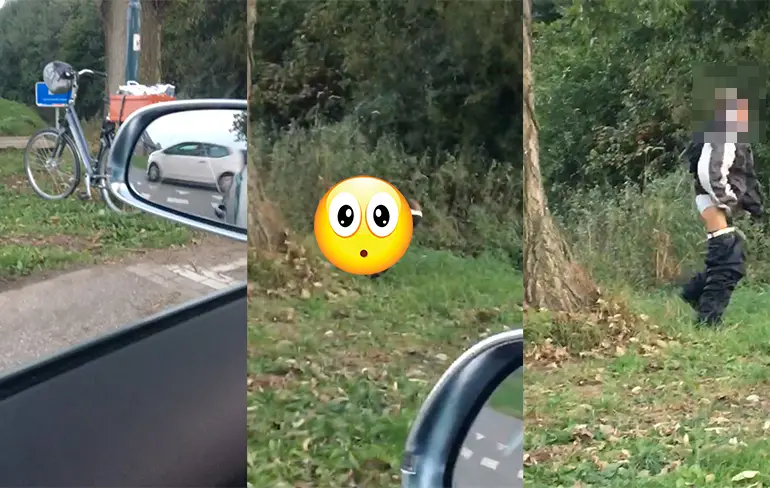 Iemand in Moergestel heeft er werkelijk schijt aan!
