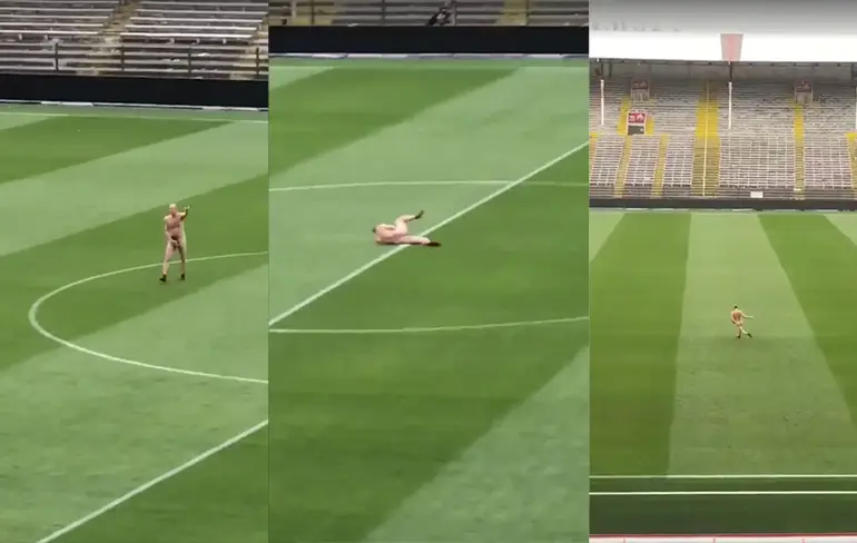 Iemand moest weddenschap inlossen na Antwerp vs Beerschot
