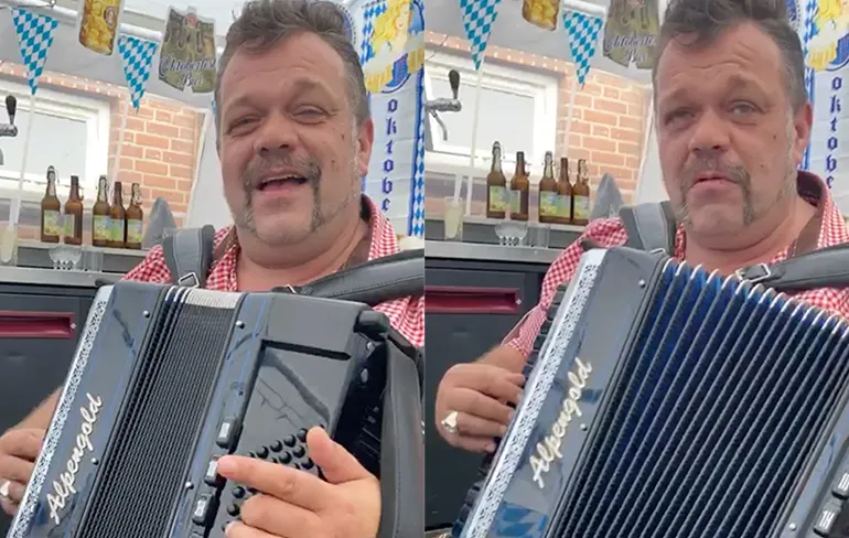 Ik heb nog nooit zoveel genoten, als van jouw snor...