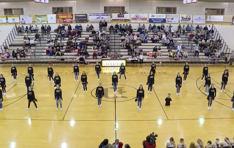 Internet kan uit: Cheerleader zonder ledematen