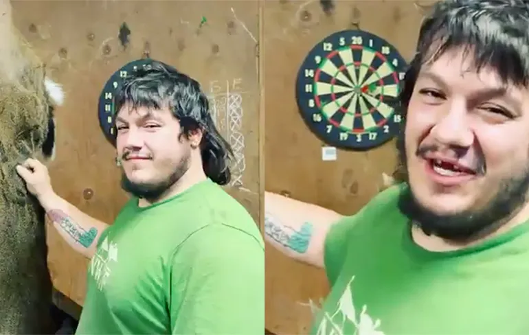 Internet kan uit: Biertje klokken via damhert