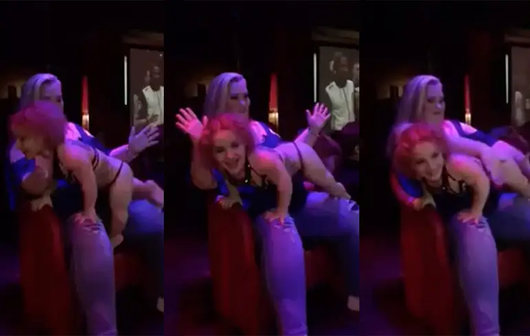 Internet kan uit: Mama June krijgt lapdance van Sassee Cassee