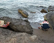 Is lichaampje aangespoelde Aylan verplaatst voor een betere foto?