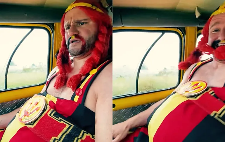 It's Friday: Obelix is helemaal klaar voor de Rode Duivels