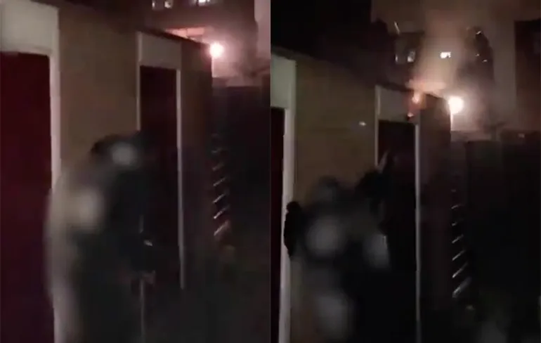 Jaarwisseling in Rotterdam: Gezellig met een AK47 in de lucht schieten