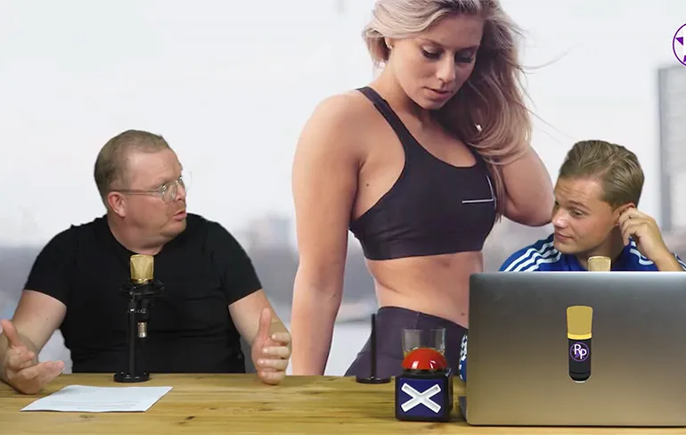 Jan Roos gaat helemaal los op gescheiden Koetlife vlogster Melanie